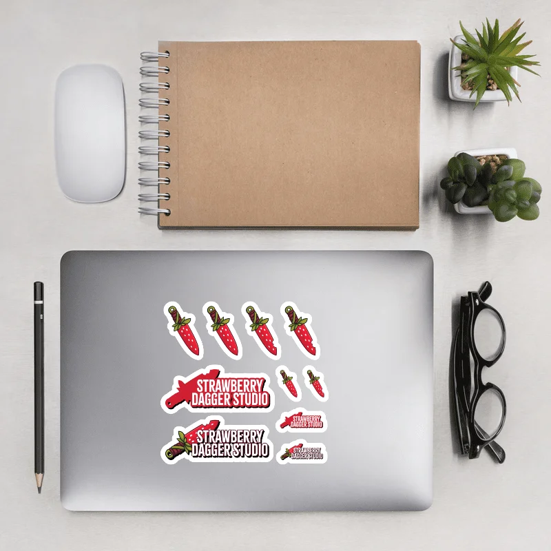 Strawberry Dagger Studio Die-Cut Stickers Set product image (5)