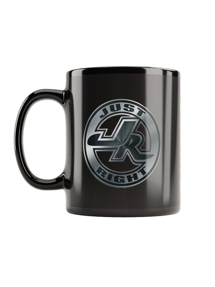 Just Right Fitness Logo Black Mug product image (1)