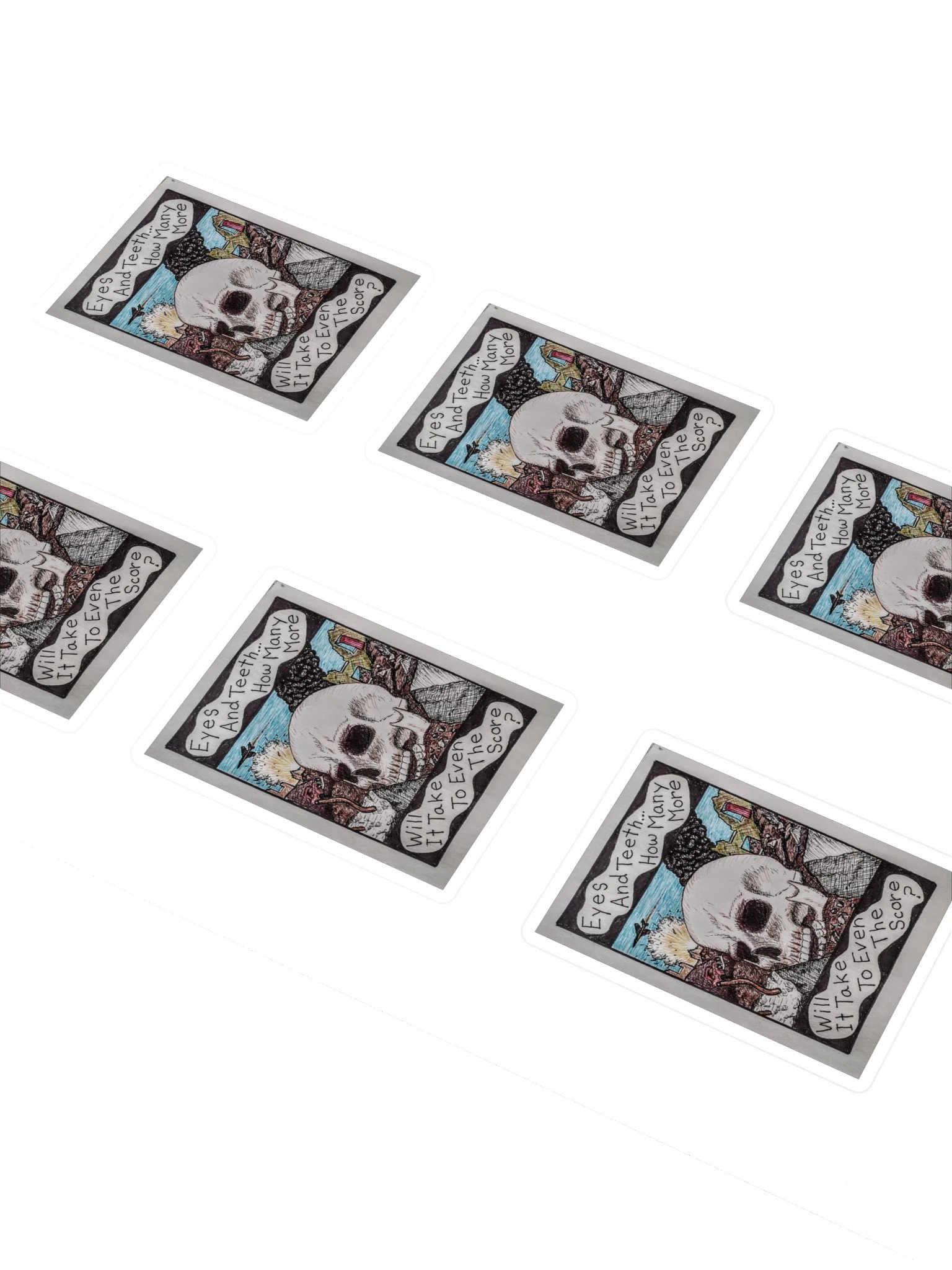 Eyes & Teeth Sticker Sheet product image (2)