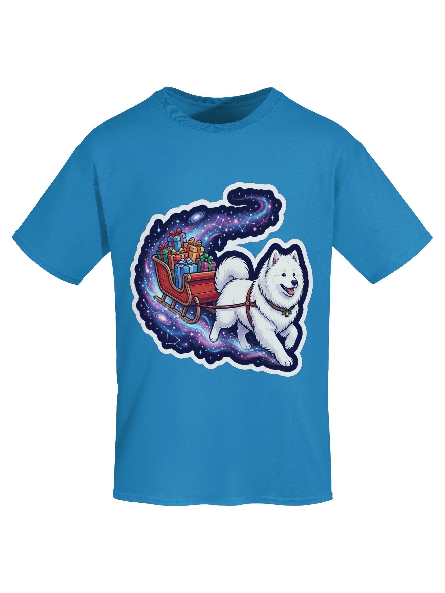 Space Sleigh Samoyed Tee product image (33)