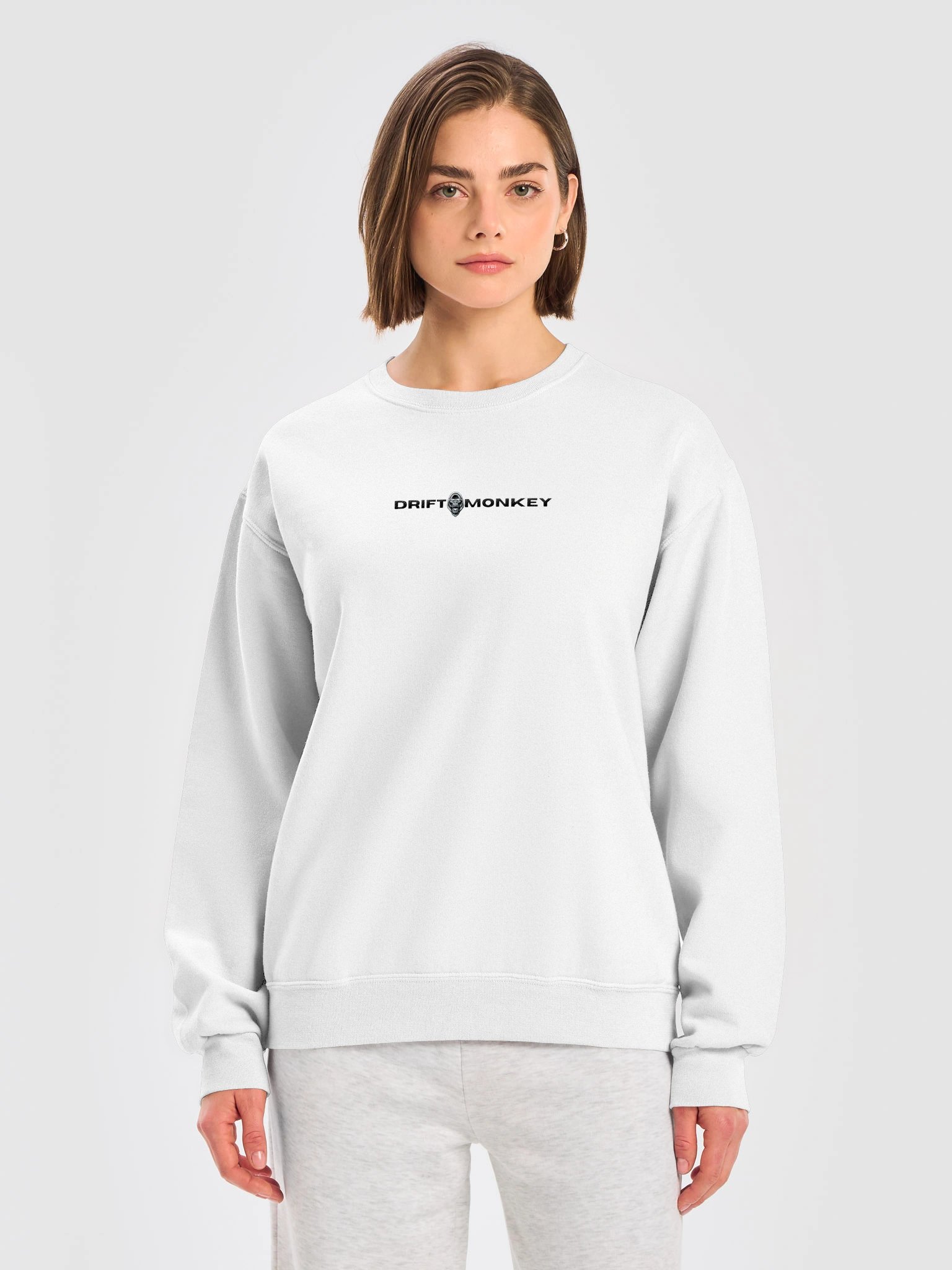 Minimal Face Emblem Crewneck Sweatshirt product image (13)