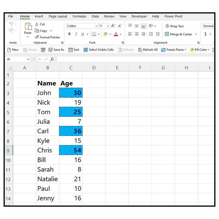 Template - How to highlight cells 'Greater Than' with conditional formatting product image (1)