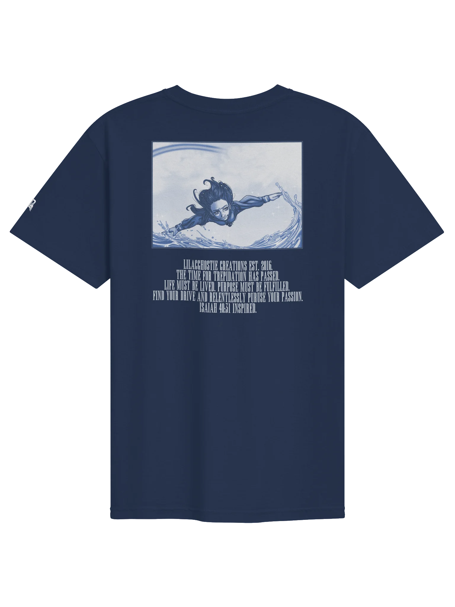 Limit Break! Stitched Tee (Dark) product image (10)