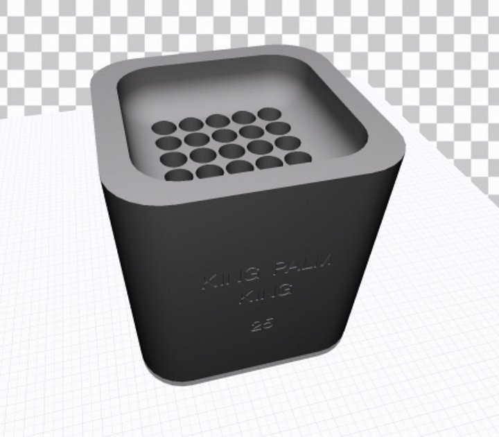 25 Slot King Palm Loader - Mini, Slim, King - 3D Printable Files / STL Format product image (1)
