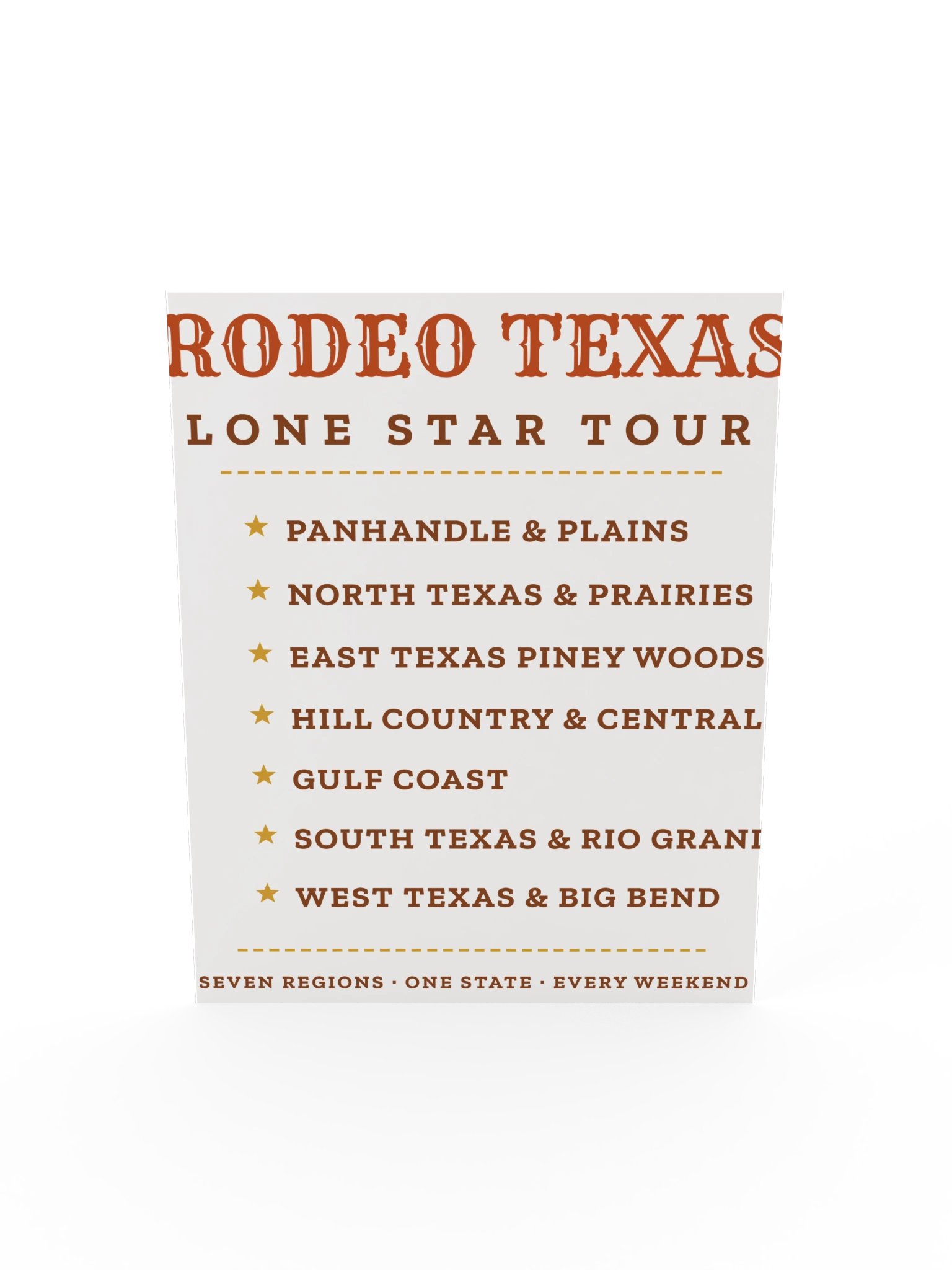 Lone Star Tour Poster product image (33)