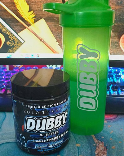Blue Tropical Punch is so good! Y'all should check this out! Use my code EVILQUEEN for a discount! @dubby.gg