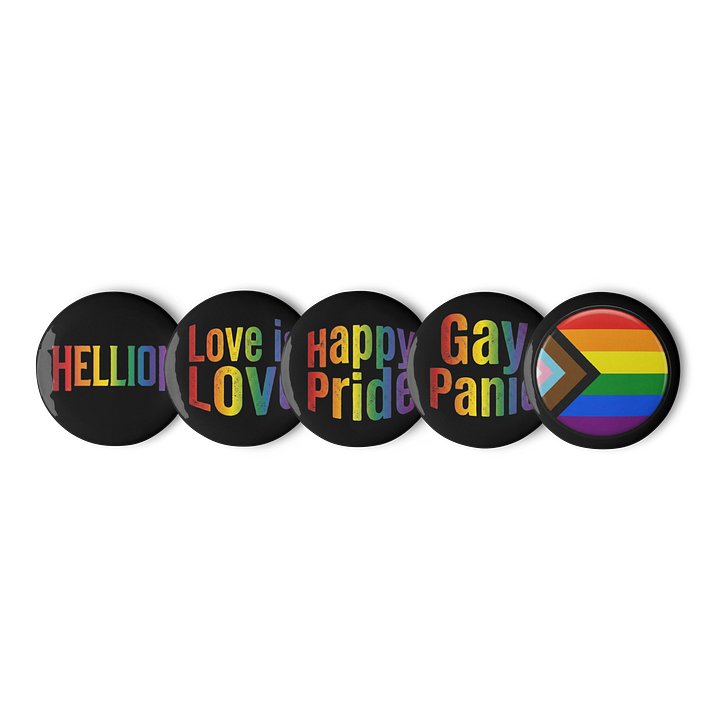 Hellion - Pride Month Collection - Button Pins product image (1)