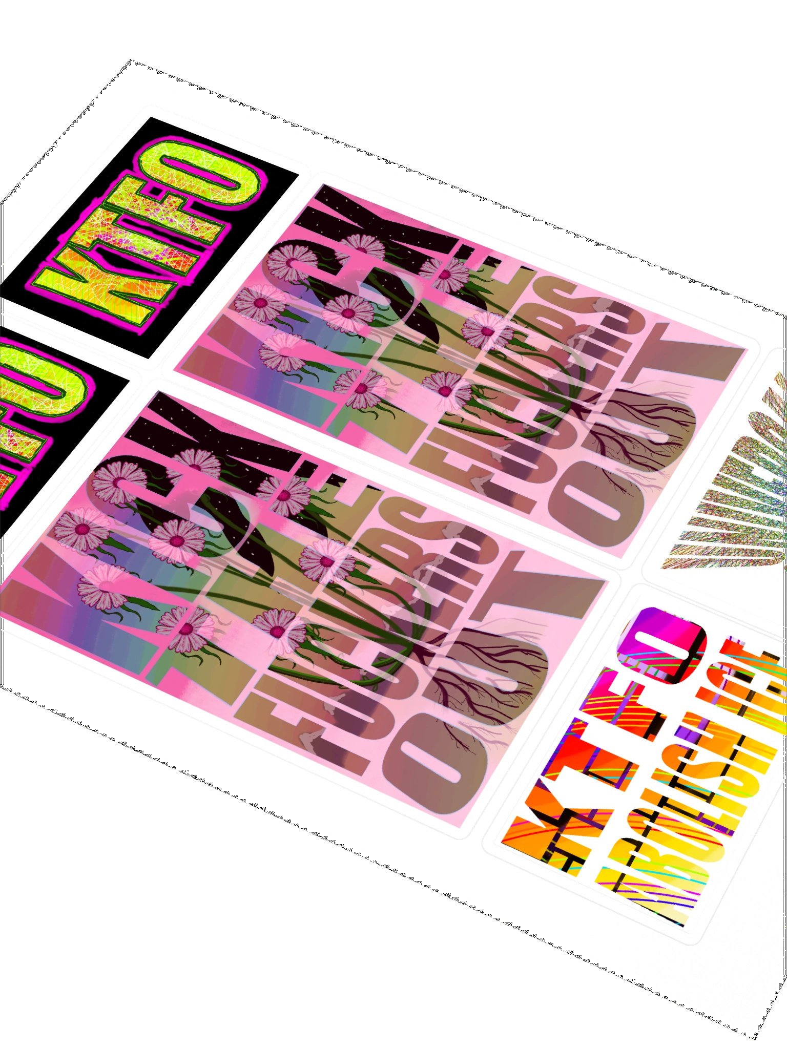 KTFO Sticker Sheet product image (2)