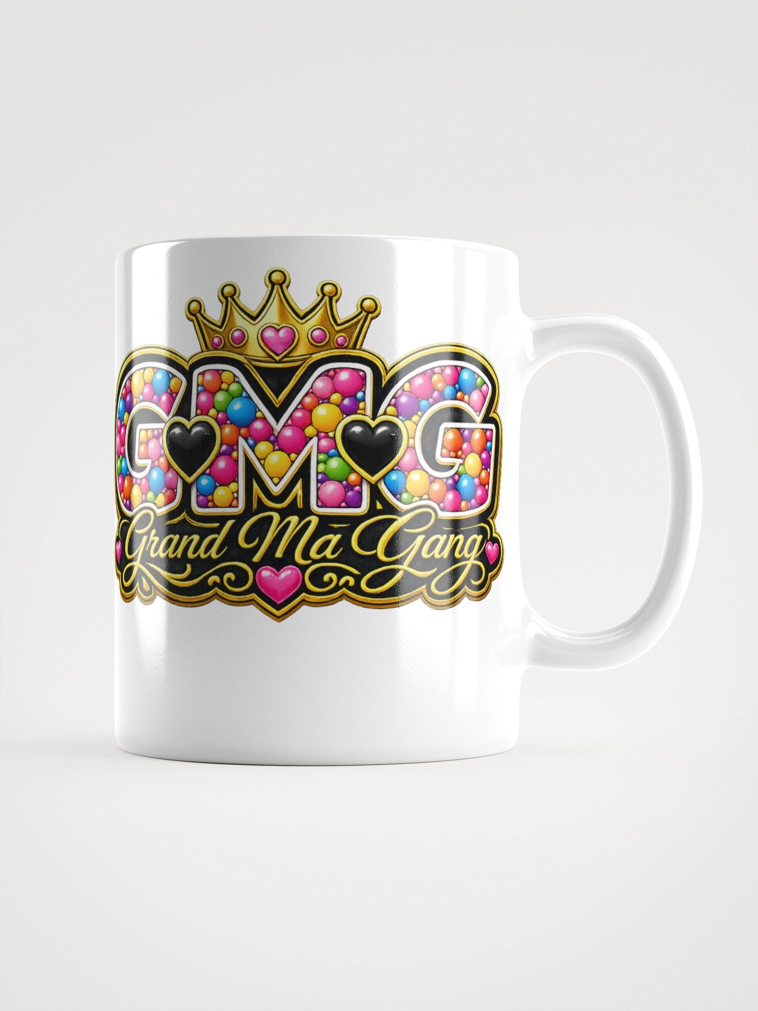 GMG Bubble Font Mug – Grandpa Gang Original | Limited Drop product image (7)