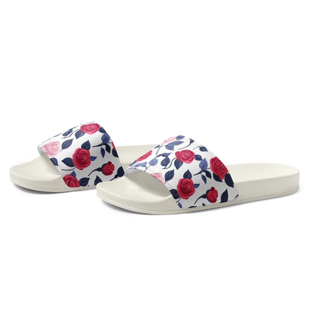 Roses All Day Women's Slides product image (2)