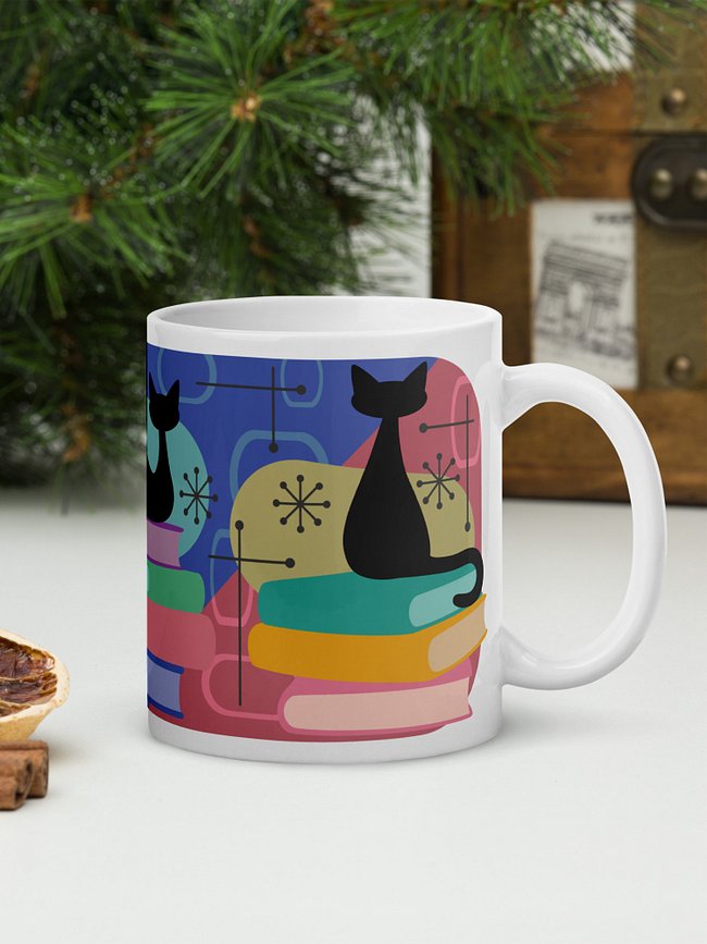 Abstract Cats Mugs