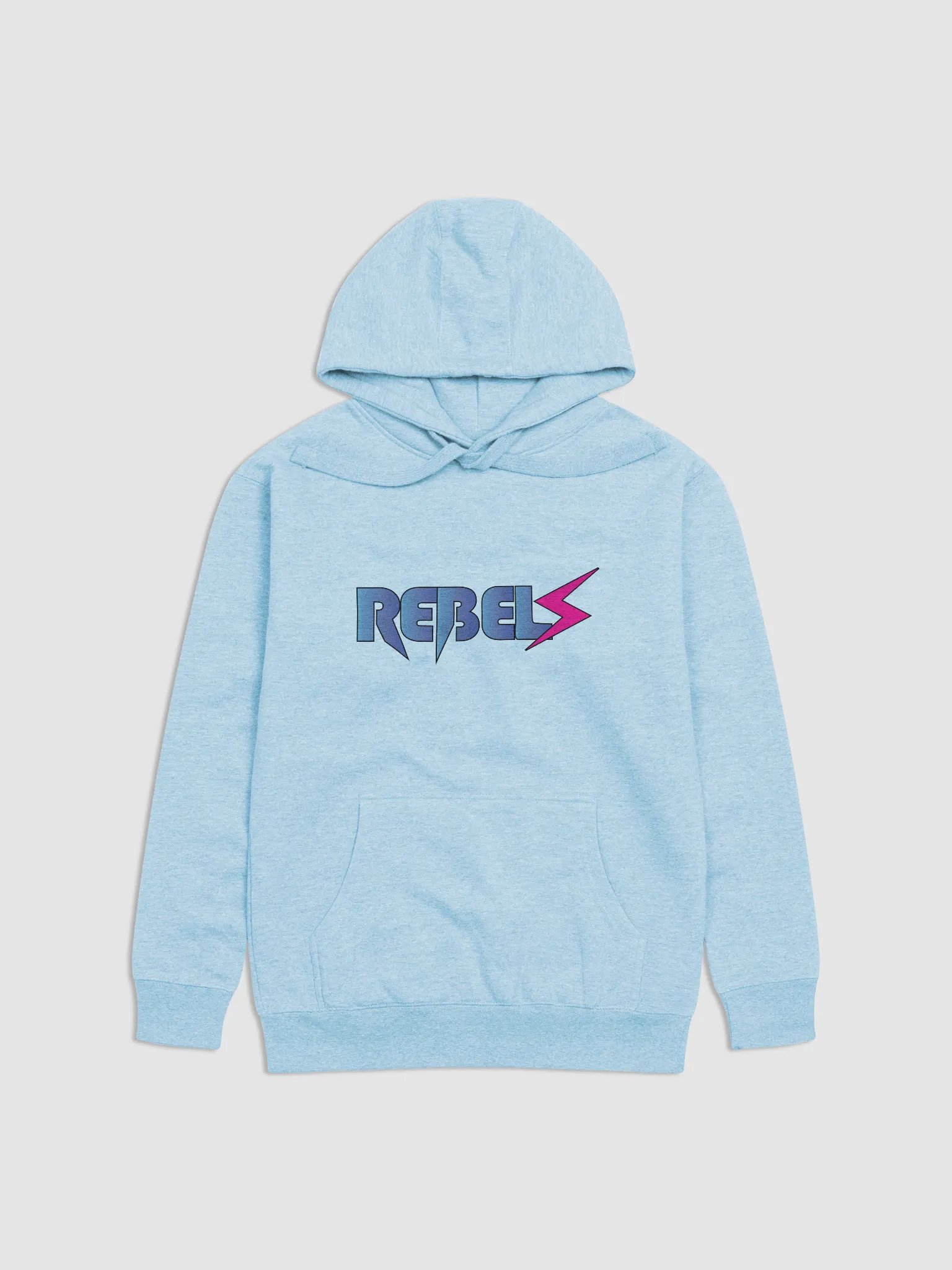 Rebels Hoodie Sky Blue | Blue/Pink product image (1)