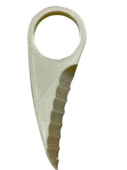 Package Opener Plastic Easy to Use Box Cutter Strong and Doesn't Break - White product image (1)