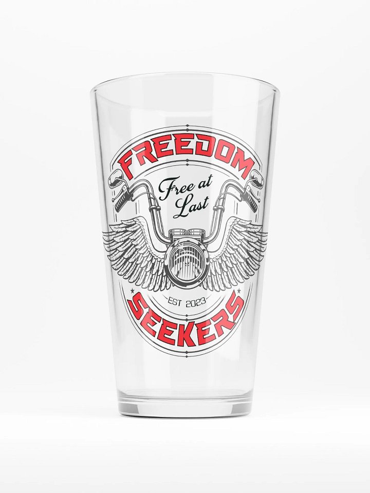 Freedom Seekers Emblem Shaker Pint Glass product image (1)