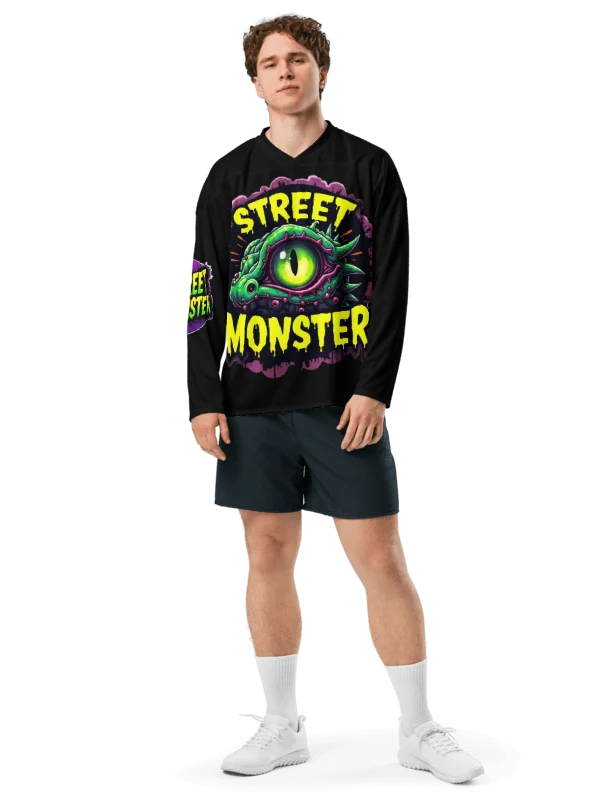 LIMITED EDITION - CNX Core All-over print Unisex Long Sleeve Tee — Street Monster 002 product image (6)