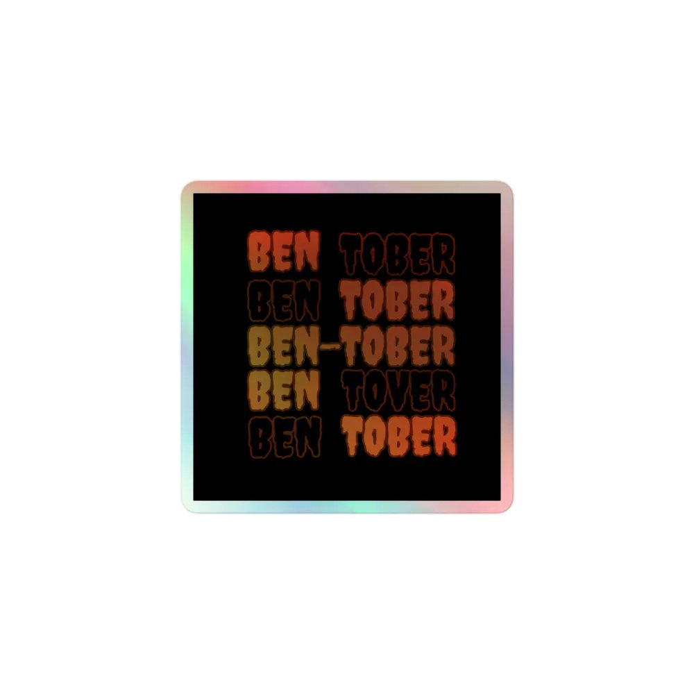 Ben-Tober Sticker product image (1)