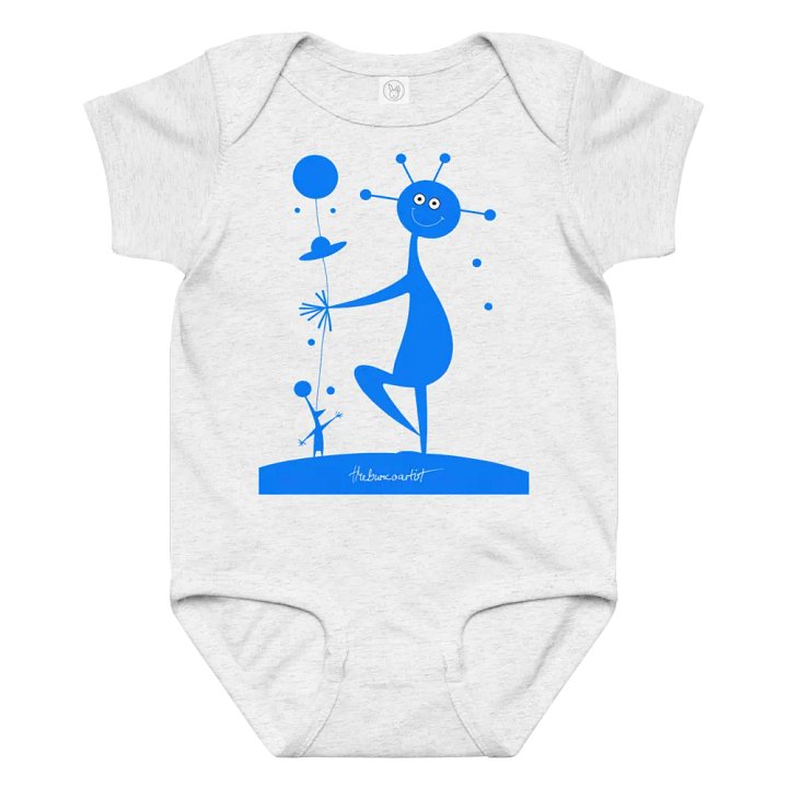 Rabbit Skins Baby Jersey Bodysuit product image (4)
