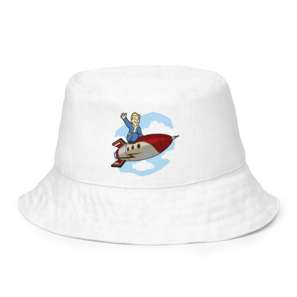 Fallout 76 Please Stand By Reversable Hat product image (1)