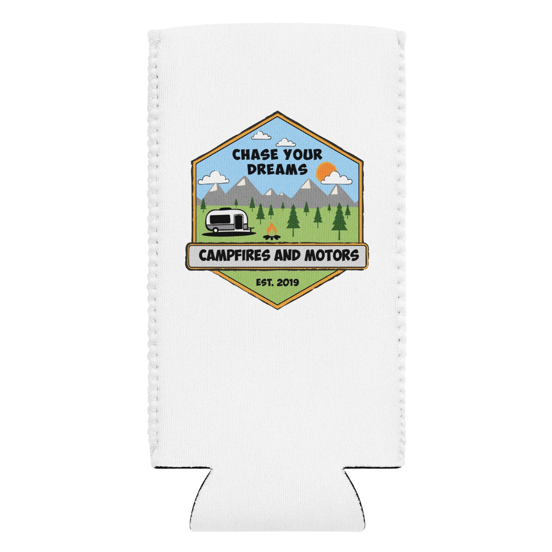 Chase Your Dreams Koozie – Regular & Slim Can Holder product image (1)