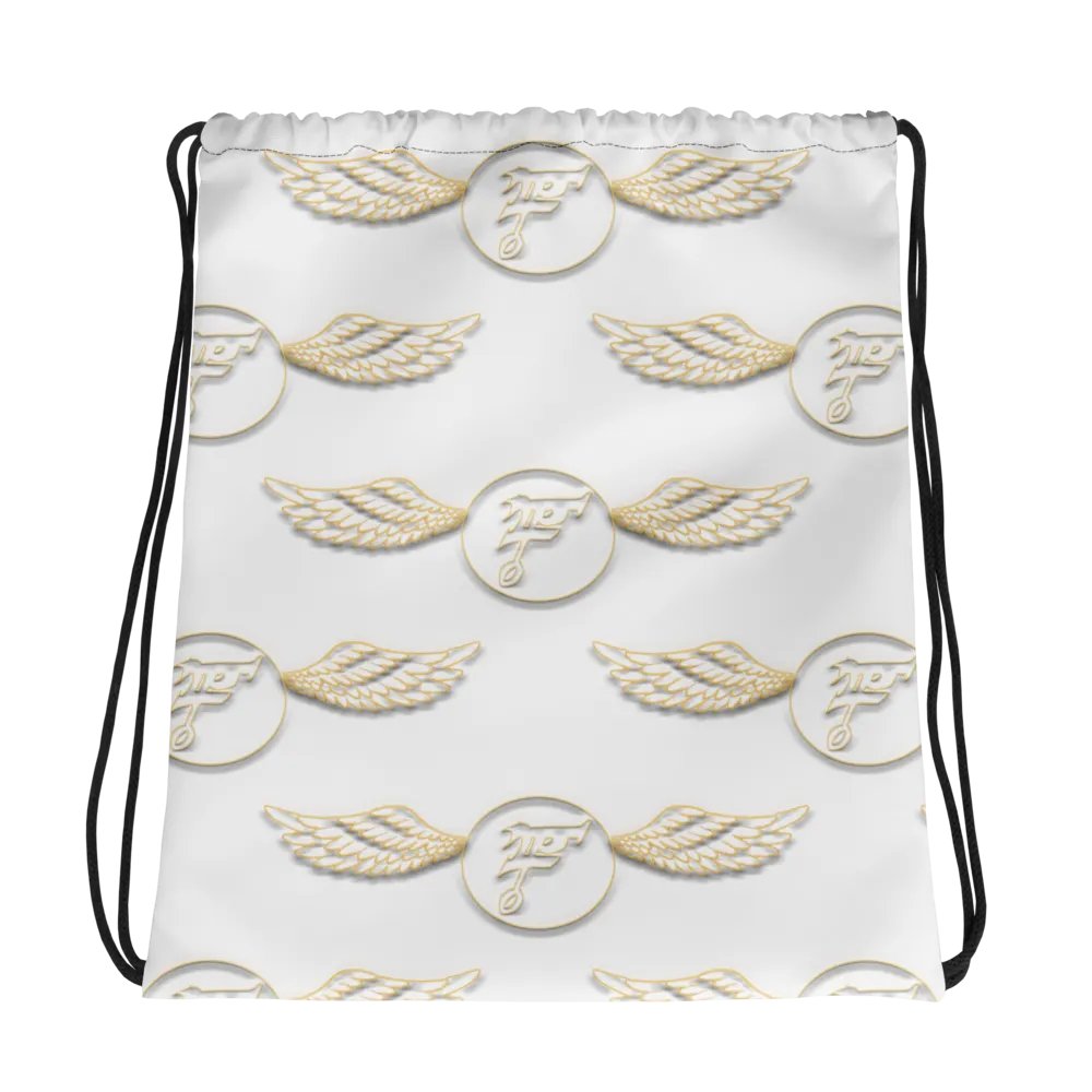 Winged Emblem Drawstring Bag product image (1)