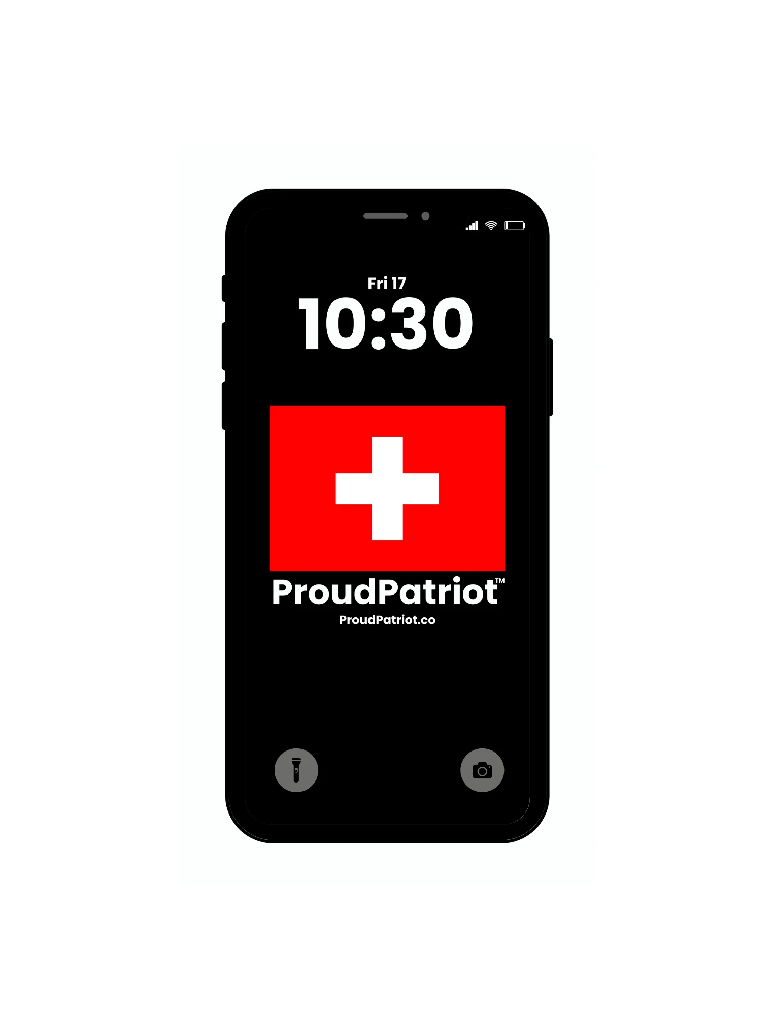 Switzerland Proud Screensaver Dark Mode product image (1)