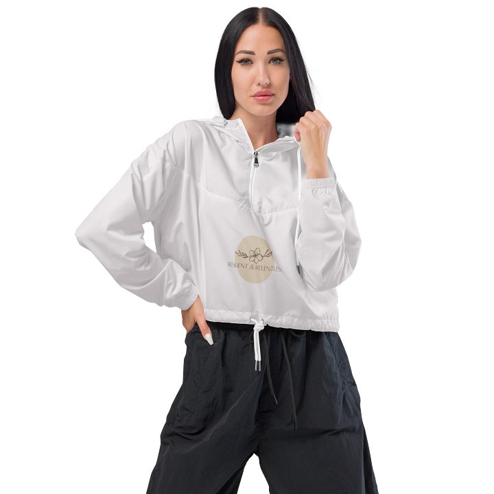 Women's Cropped Windbreaker WCFB0129 product image (1)
