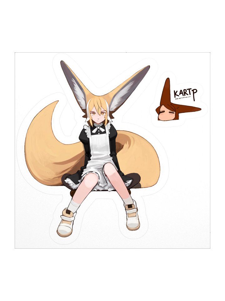 Skater Maid Raku Sticker product image (1)