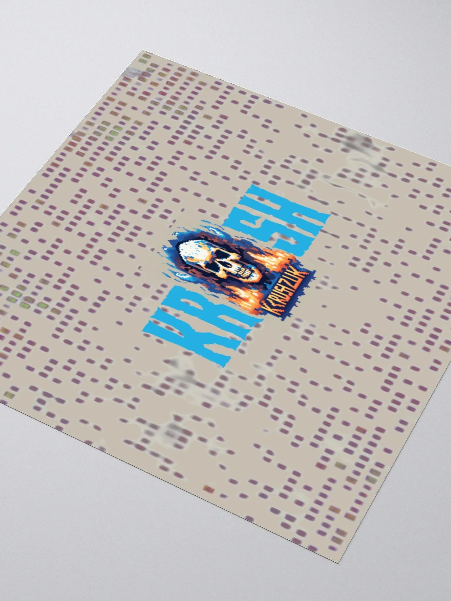 Krush Header Vinyl Sticker 💥🎮 product image (4)