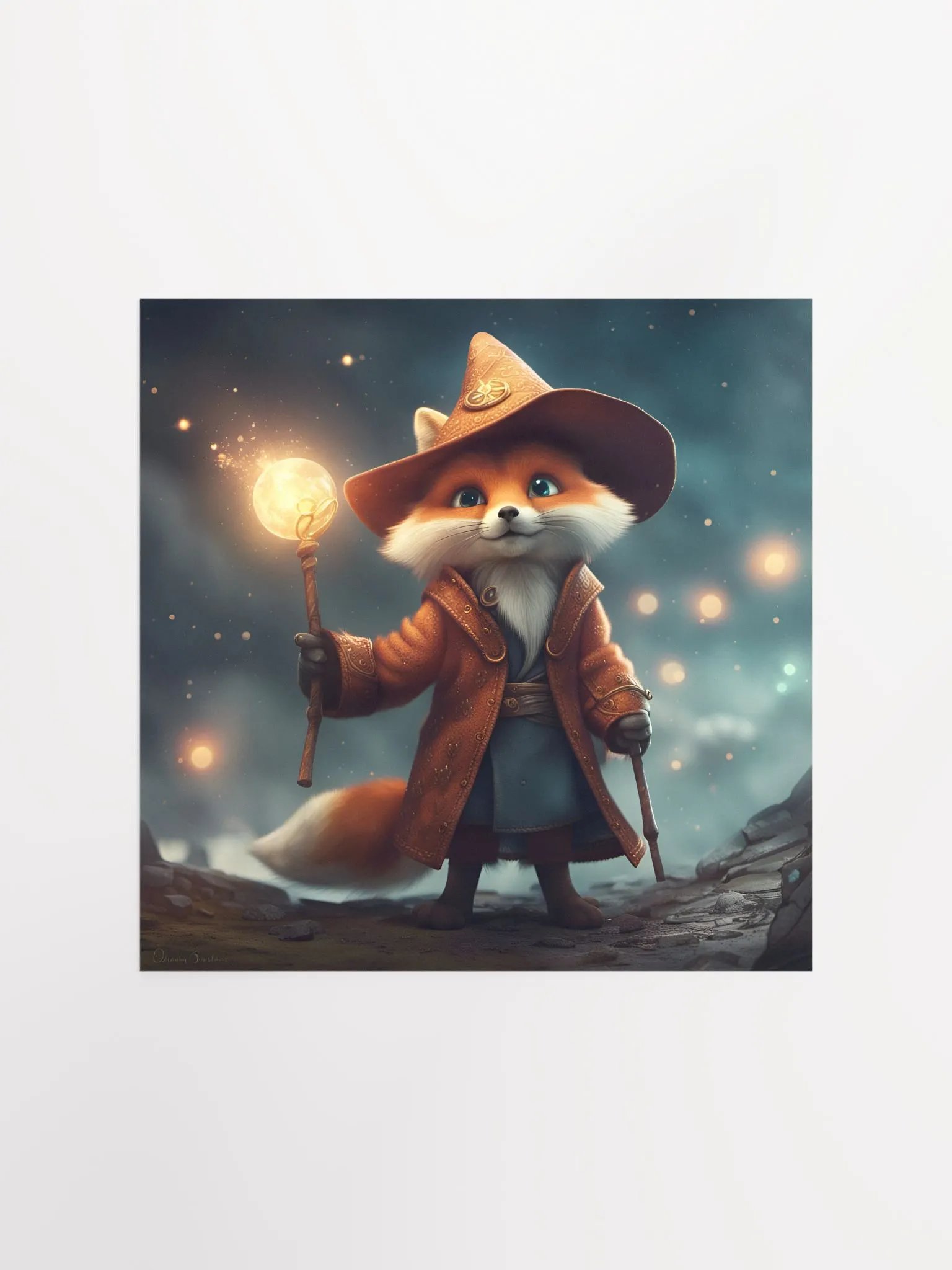Fox Wizard Poster product image (1)