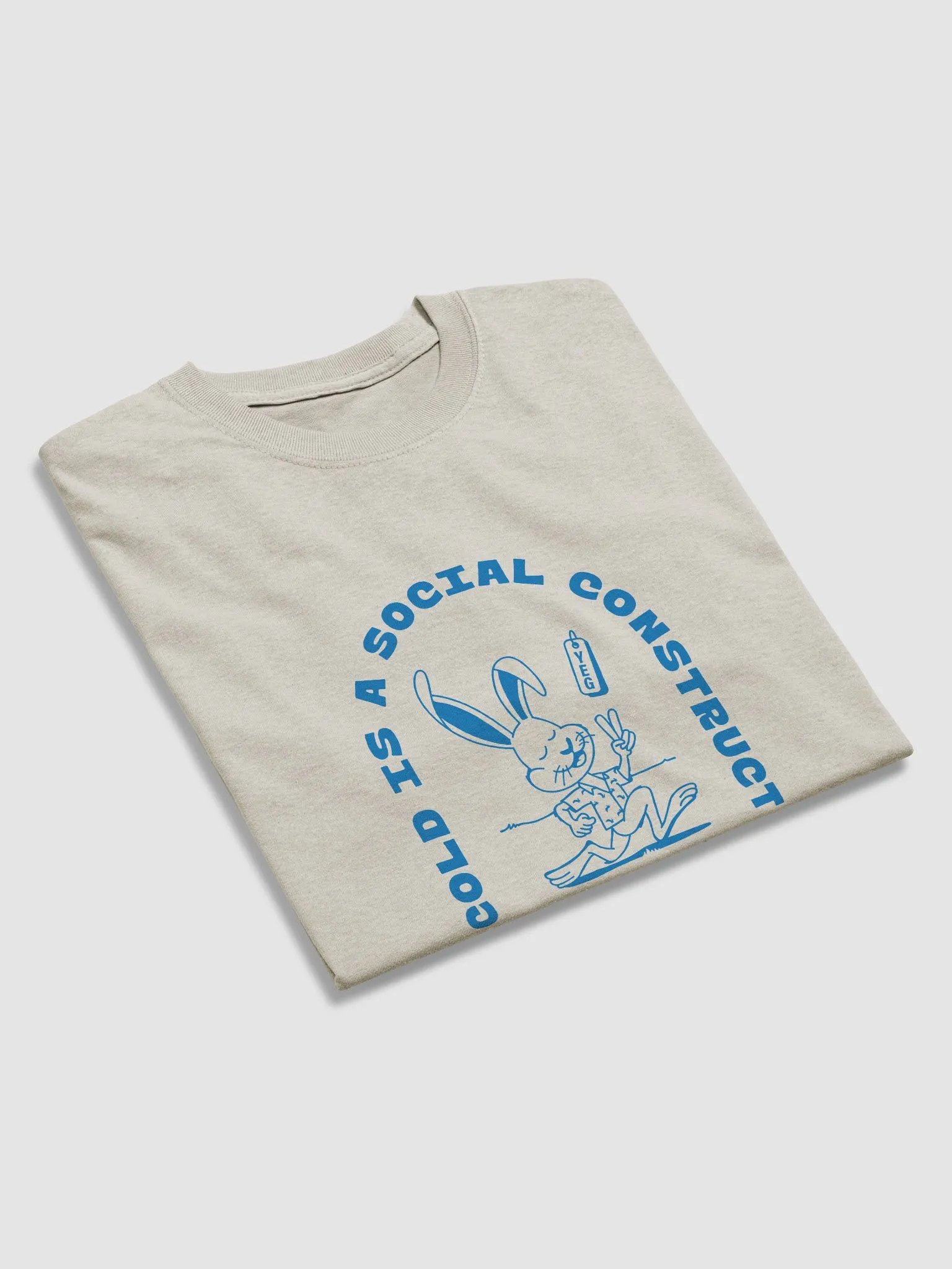 Graphic Tee - Cold is a social construct product image (3)