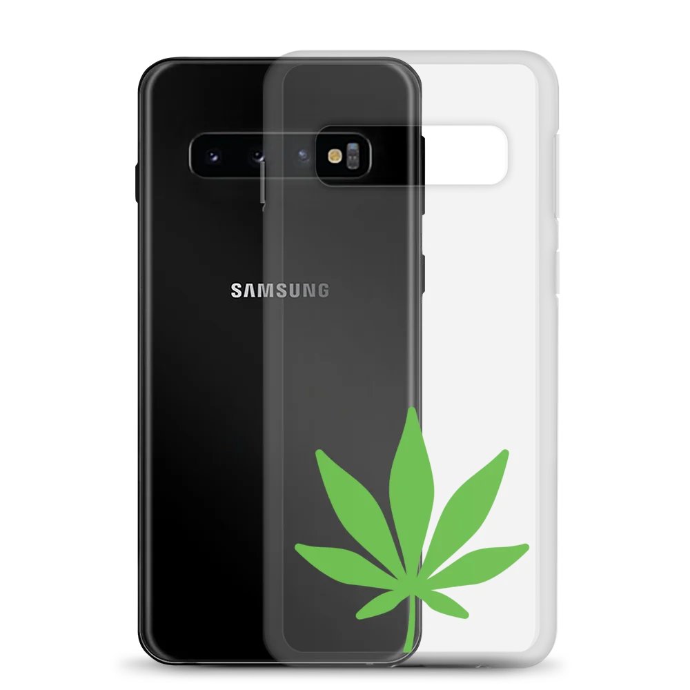 Cannabis Leaf Clear Case for Samsung® product image (22)