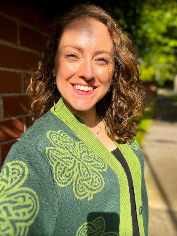 Celtic Knot Knit Clover Cardigan 🍀 product image (6)