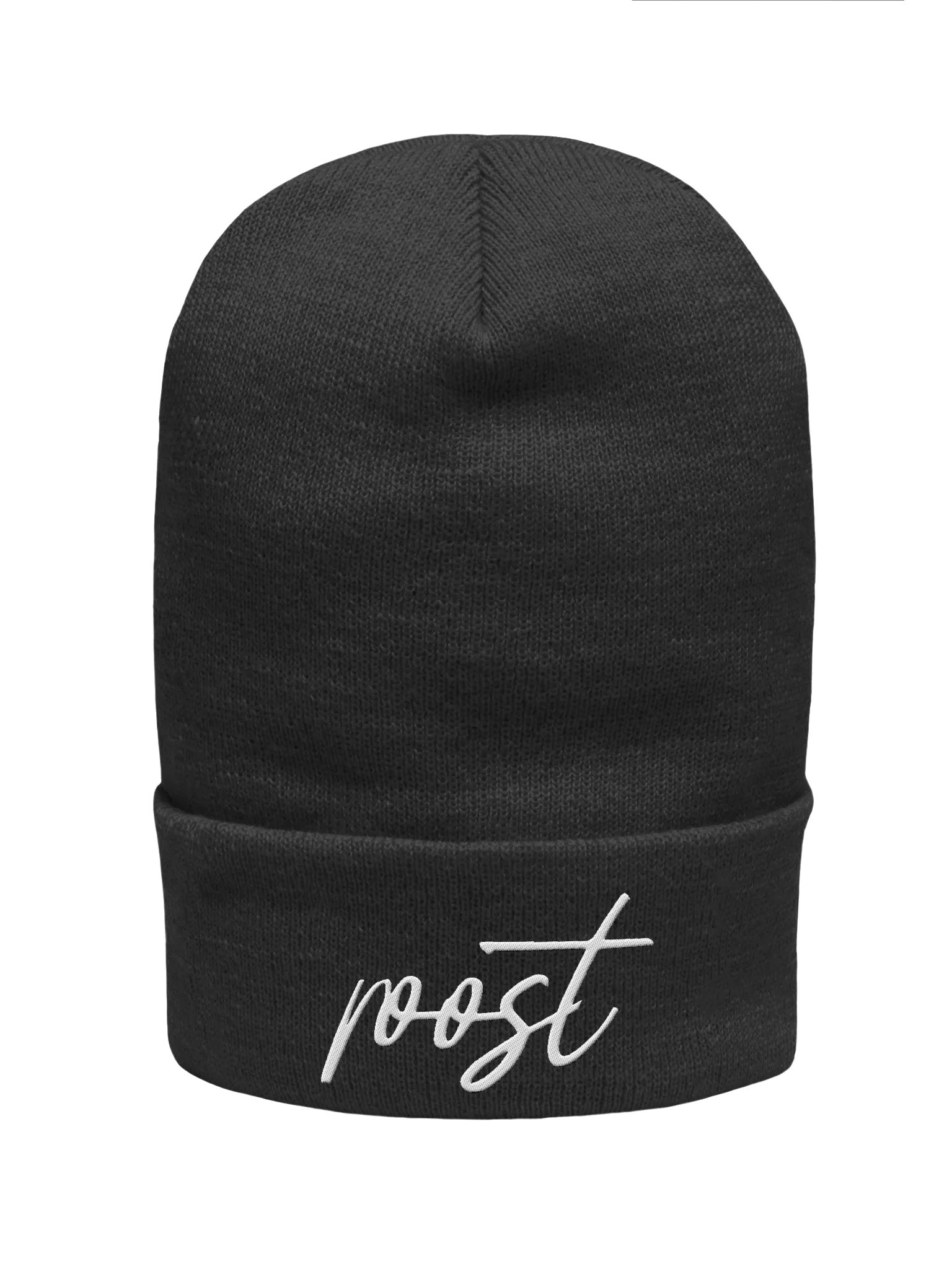 Strickmütze mit "roost" Logo gestickt product image (4)