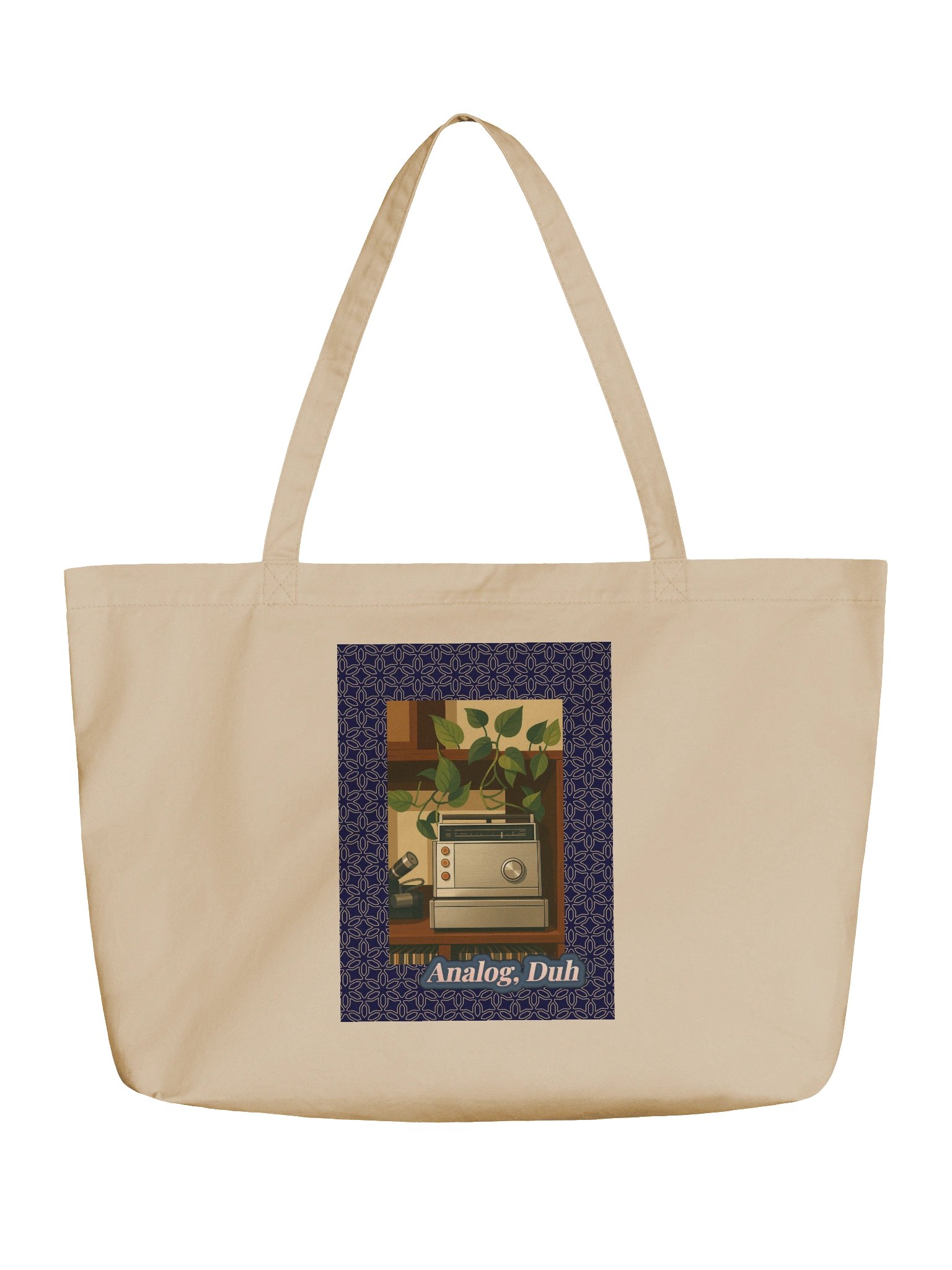 Analog, Duh Large Tote product image (1)