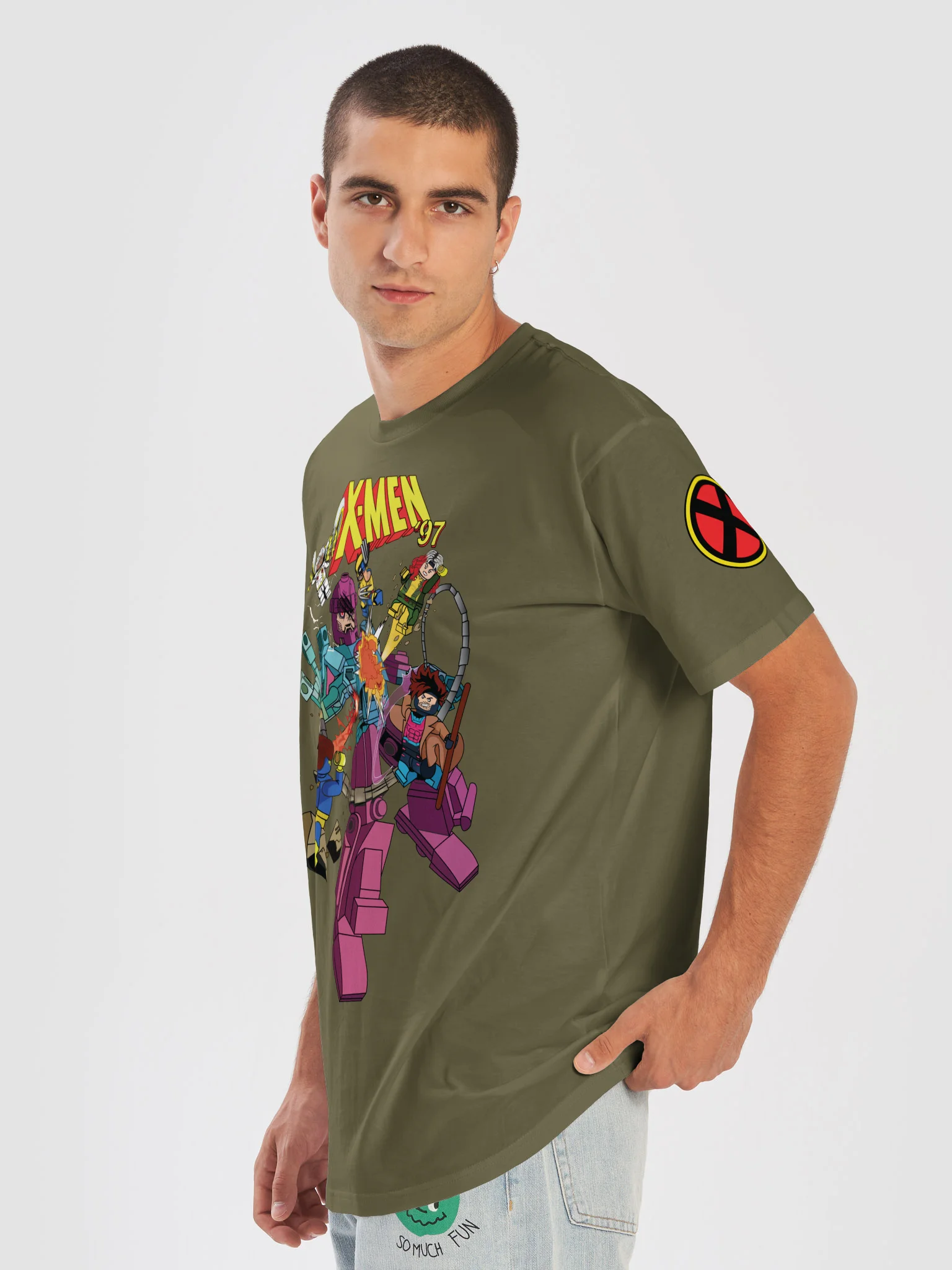 Lego-Style Mutant Mayhem Premium T-Shirt" product image (7)