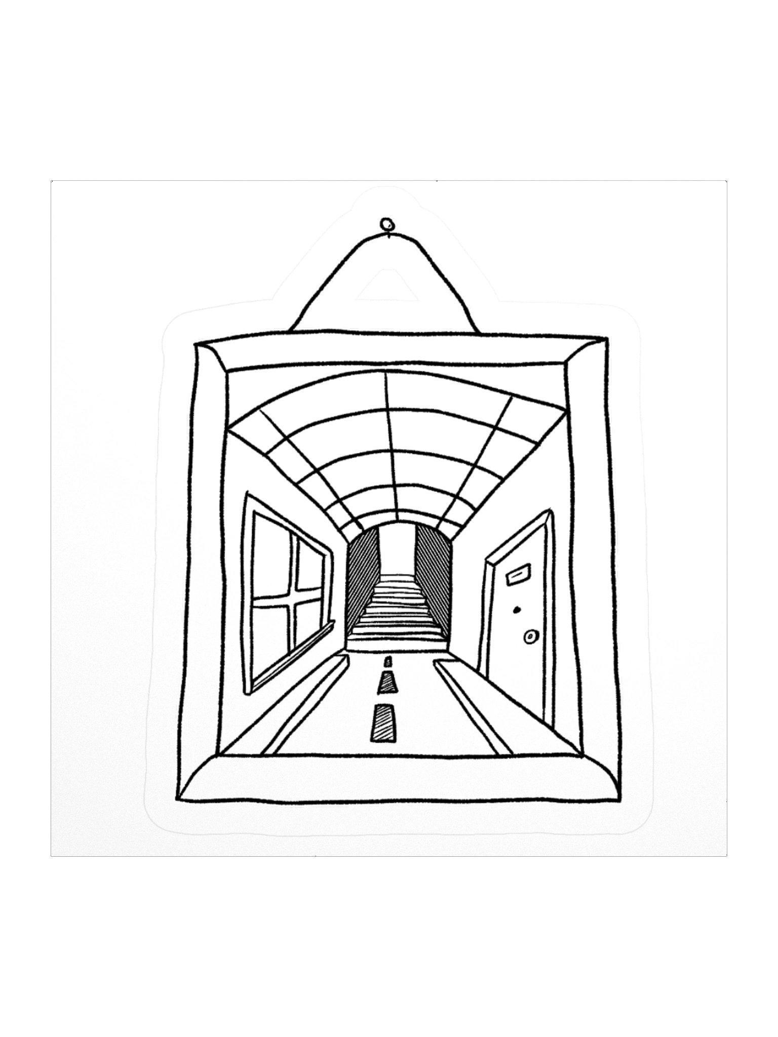 The Waiting Room Sticker product image (1)