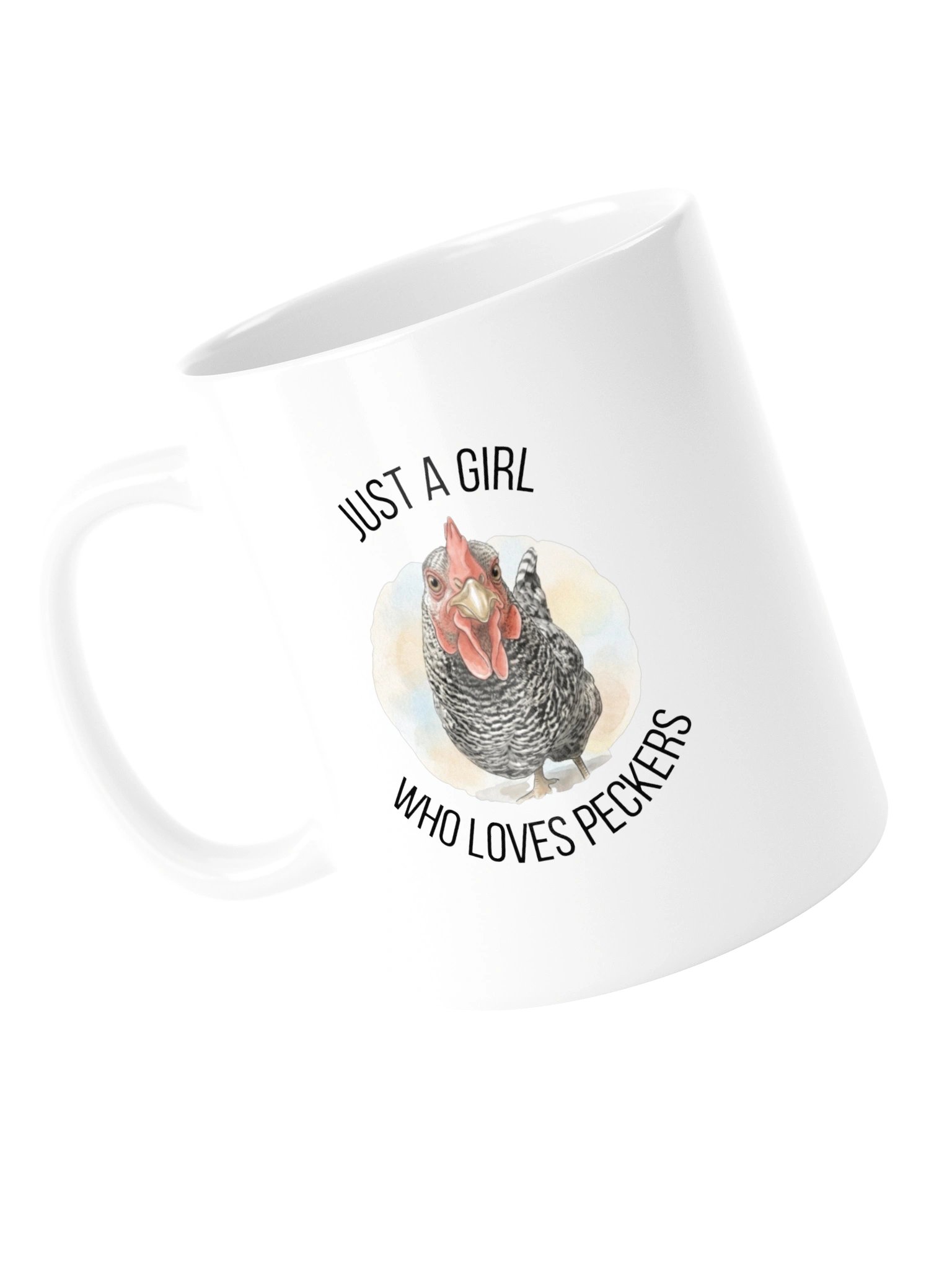 Just a Girl Who Loves Peckers Mug Style A product image (5)