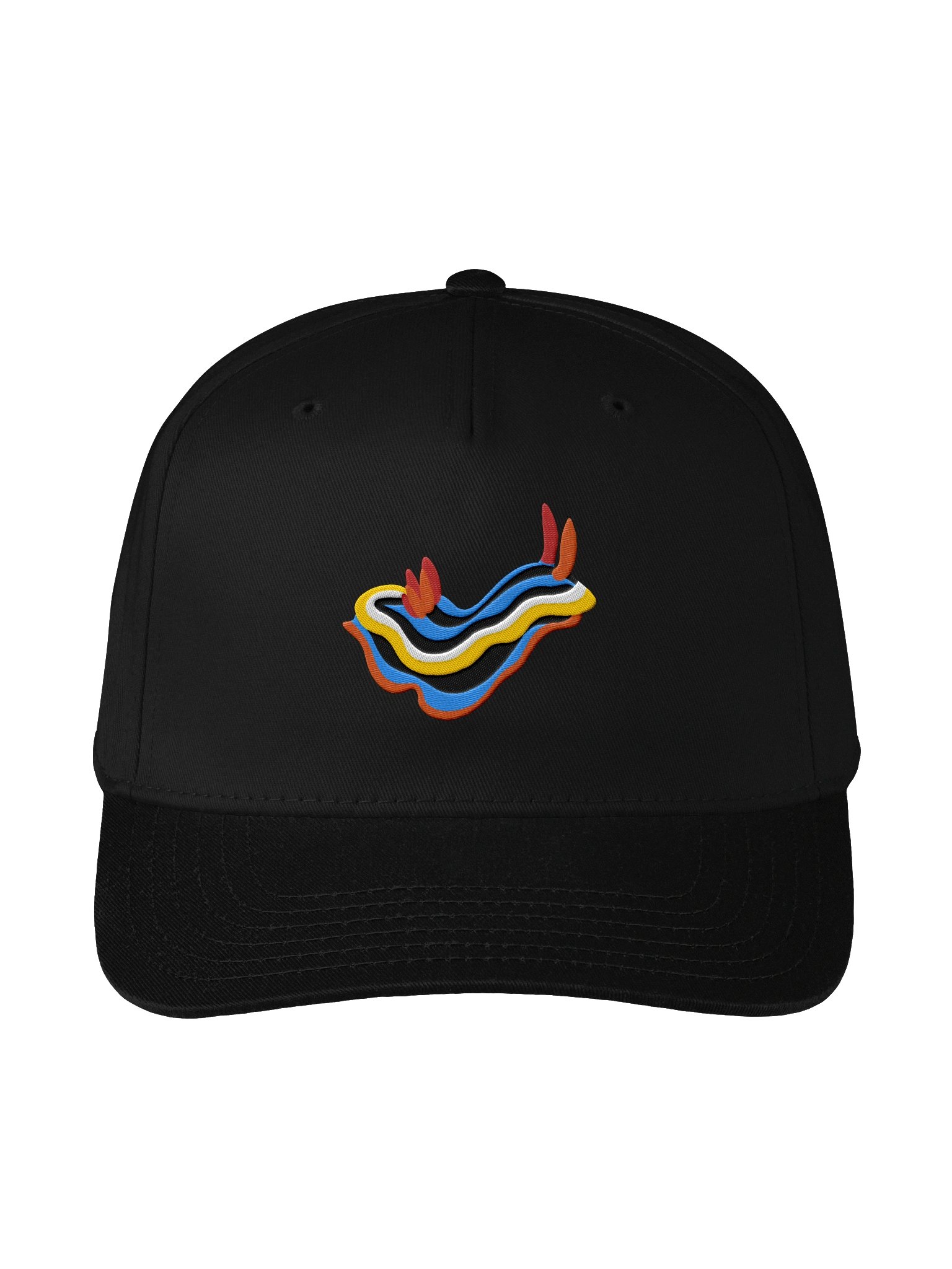Chromodoris Nudibranch Mid-Profile Baseball Cap (Embroidered) for Reef and Marine Aquarium Lovers product image (1)