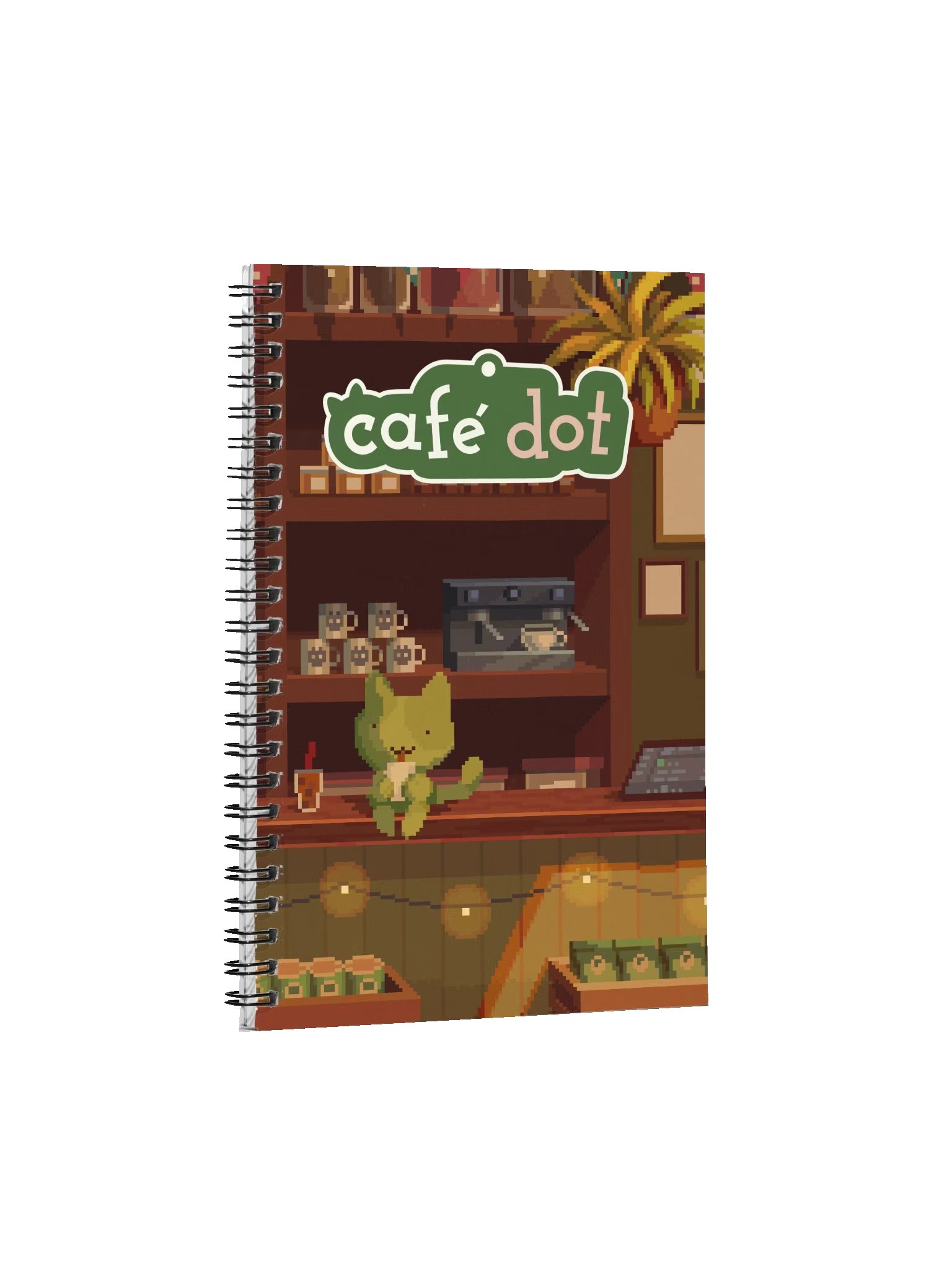 🍸 Matcha on Duty - Spiral Notebook 📔 product image (1)