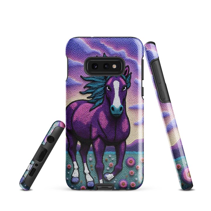 Vibrant Purple Horse Samsung® Tough Case product image (2)