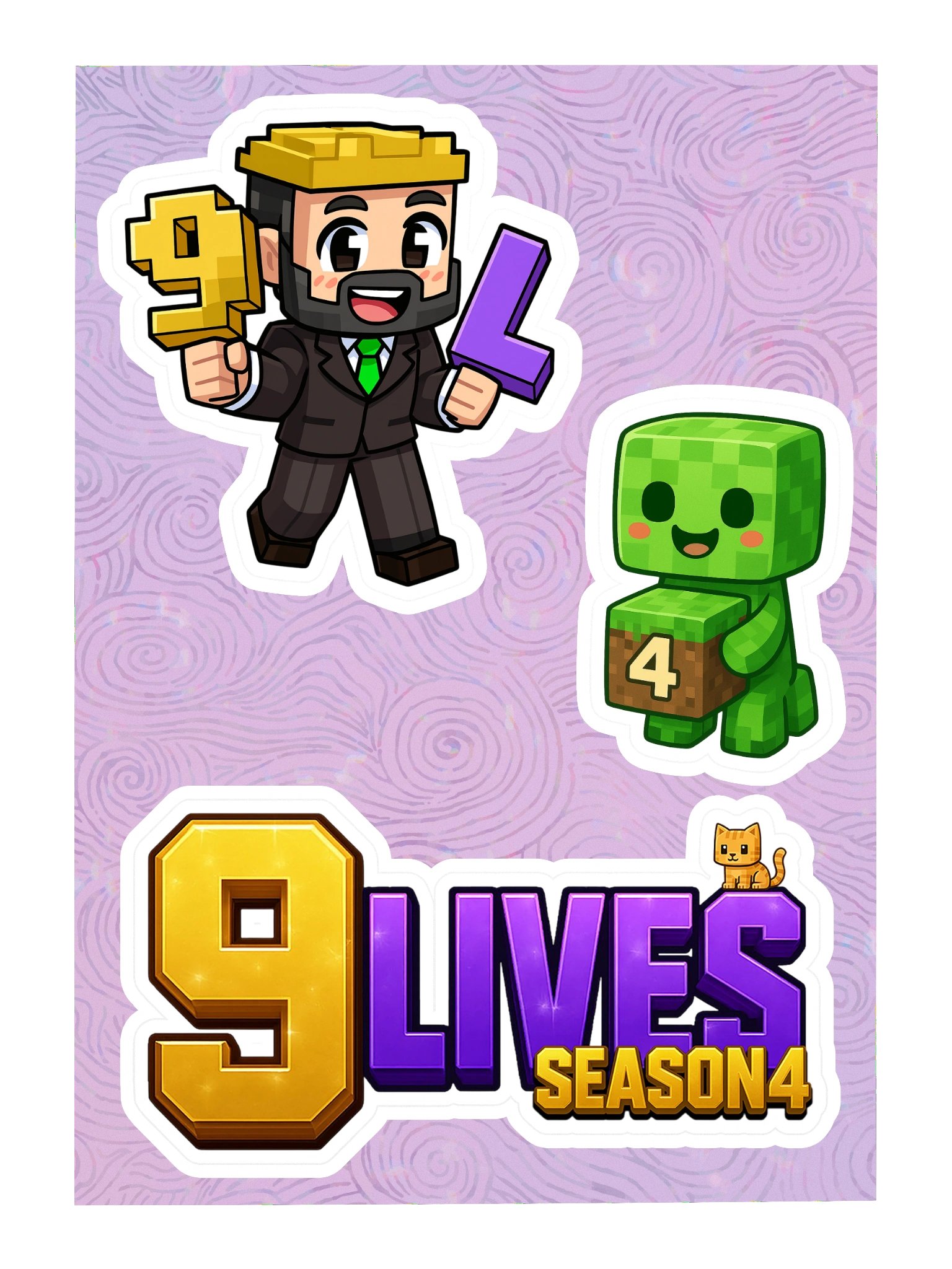 9LS4 Fattymcdaddyog Sticker Sheet product image (1)