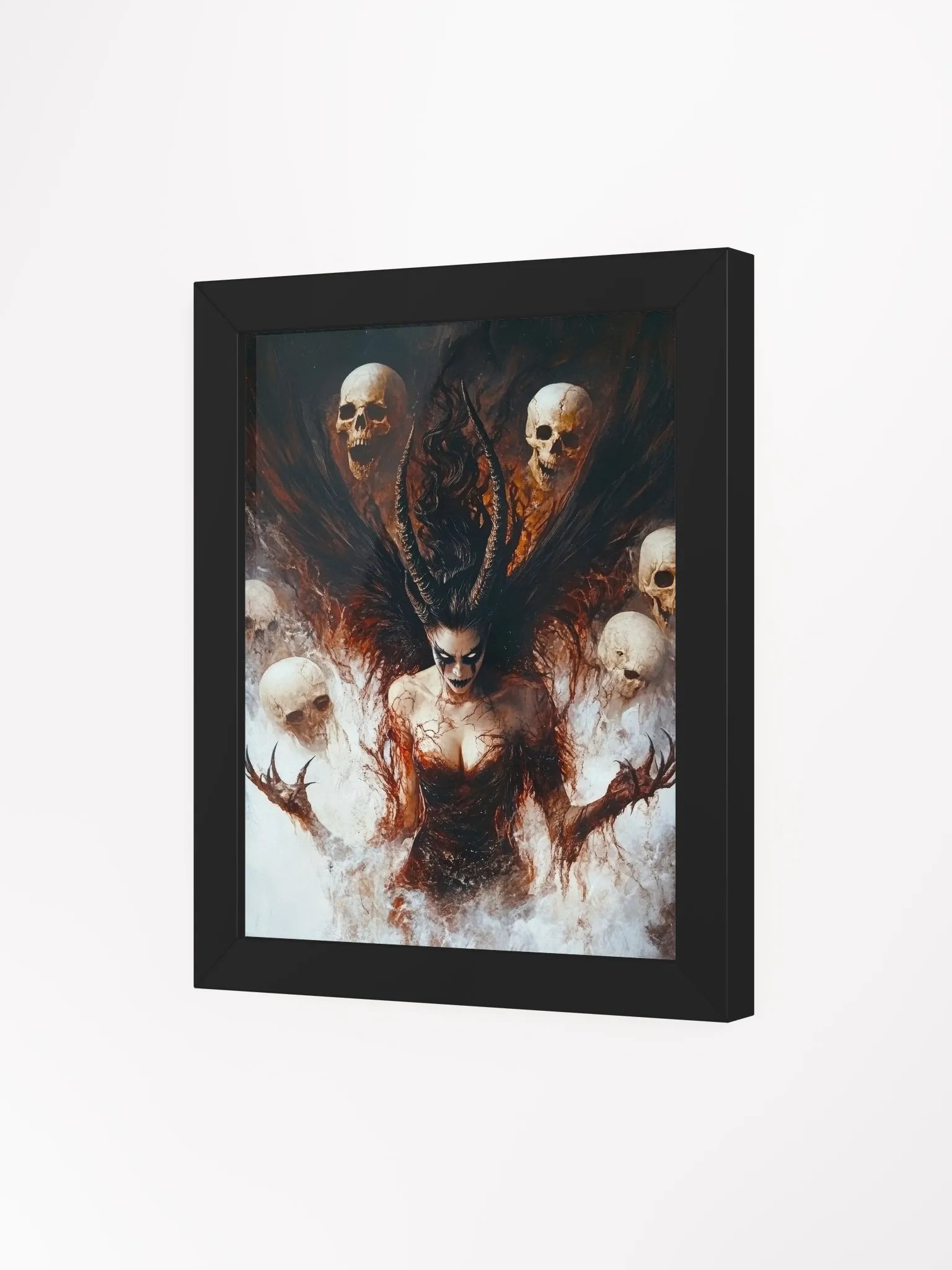Juggling she devil - Framed High Quality Matte Poster product image (19)