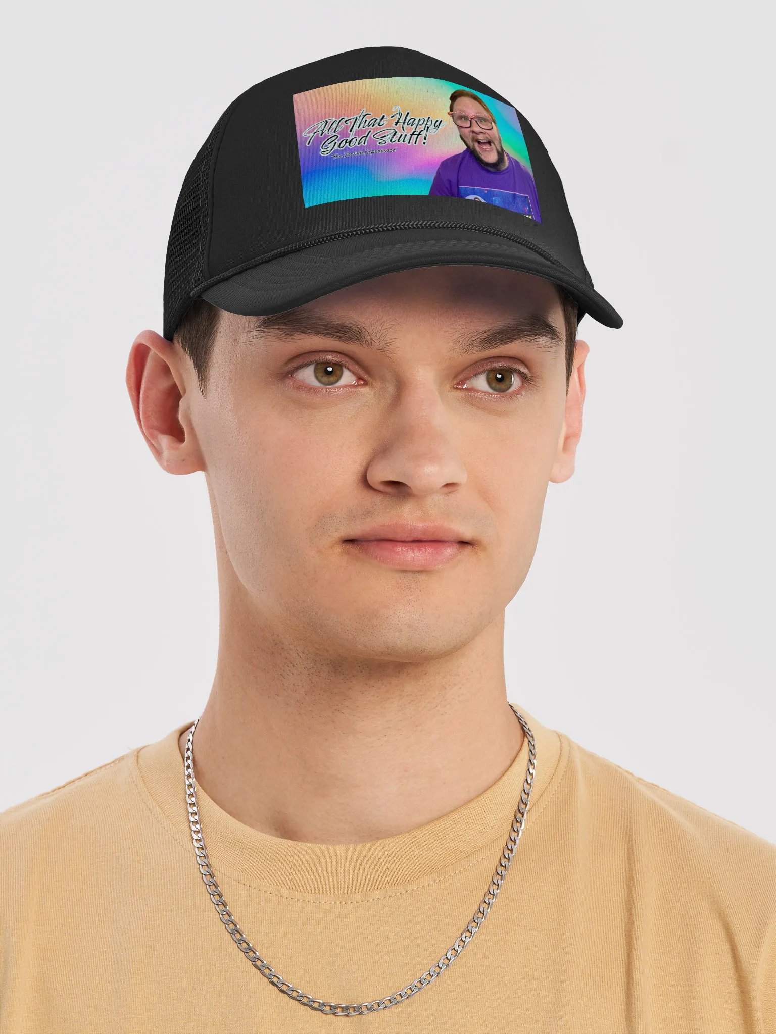 All That Happy Good Stuff Foam Trucker Hat product image (5)
