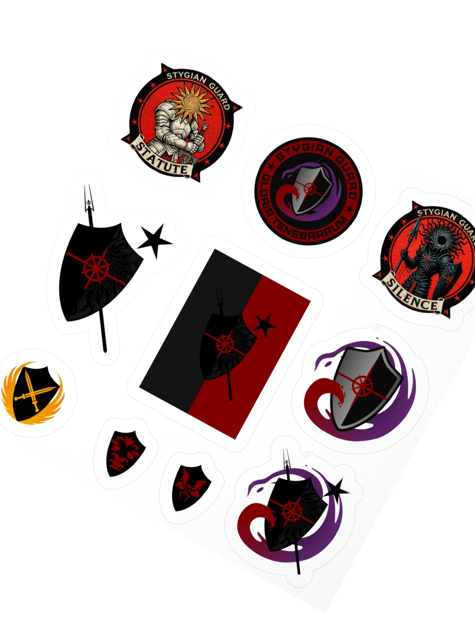 Stygian Guard Sticker Sheet product image (2)
