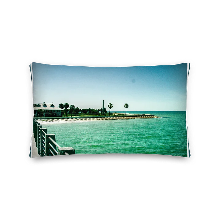 Pier at Fort De Soto Pillow product image (2)