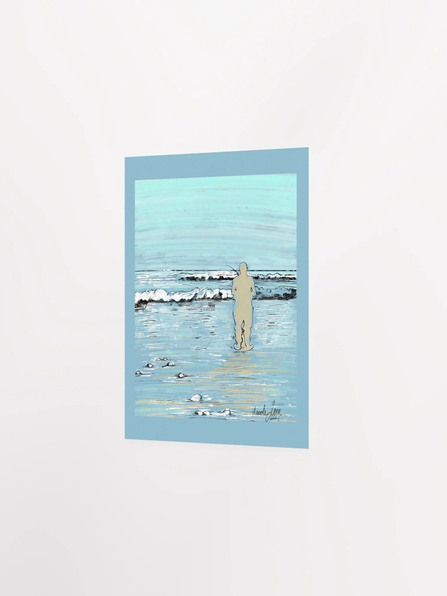 Ocean Serenity Matte Poster product image (5)