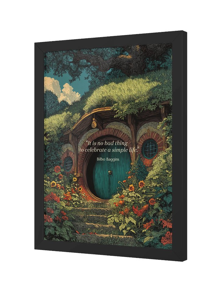 Simple Lives of Gentle Souls – Museum Framed Art product image (2)