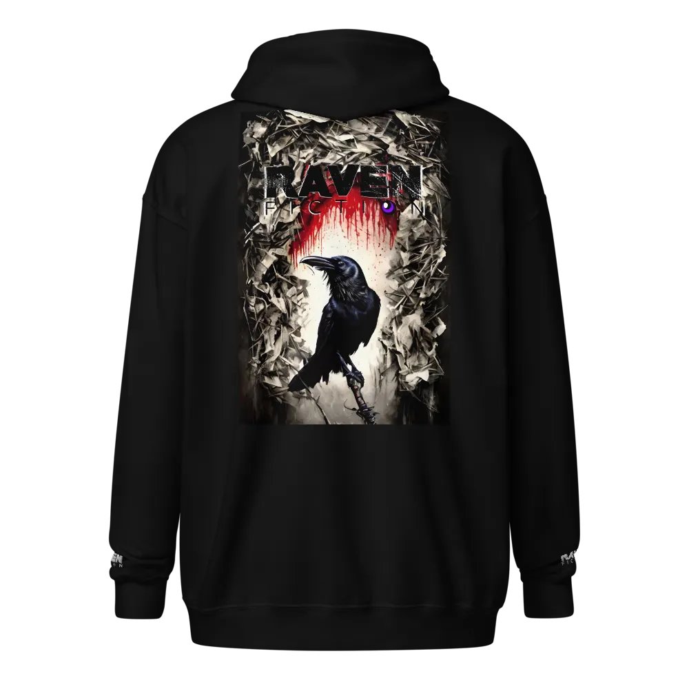 Raven Fiction Dark Gildan Unisex Heavy Blend Zip Hoodie product image (1)