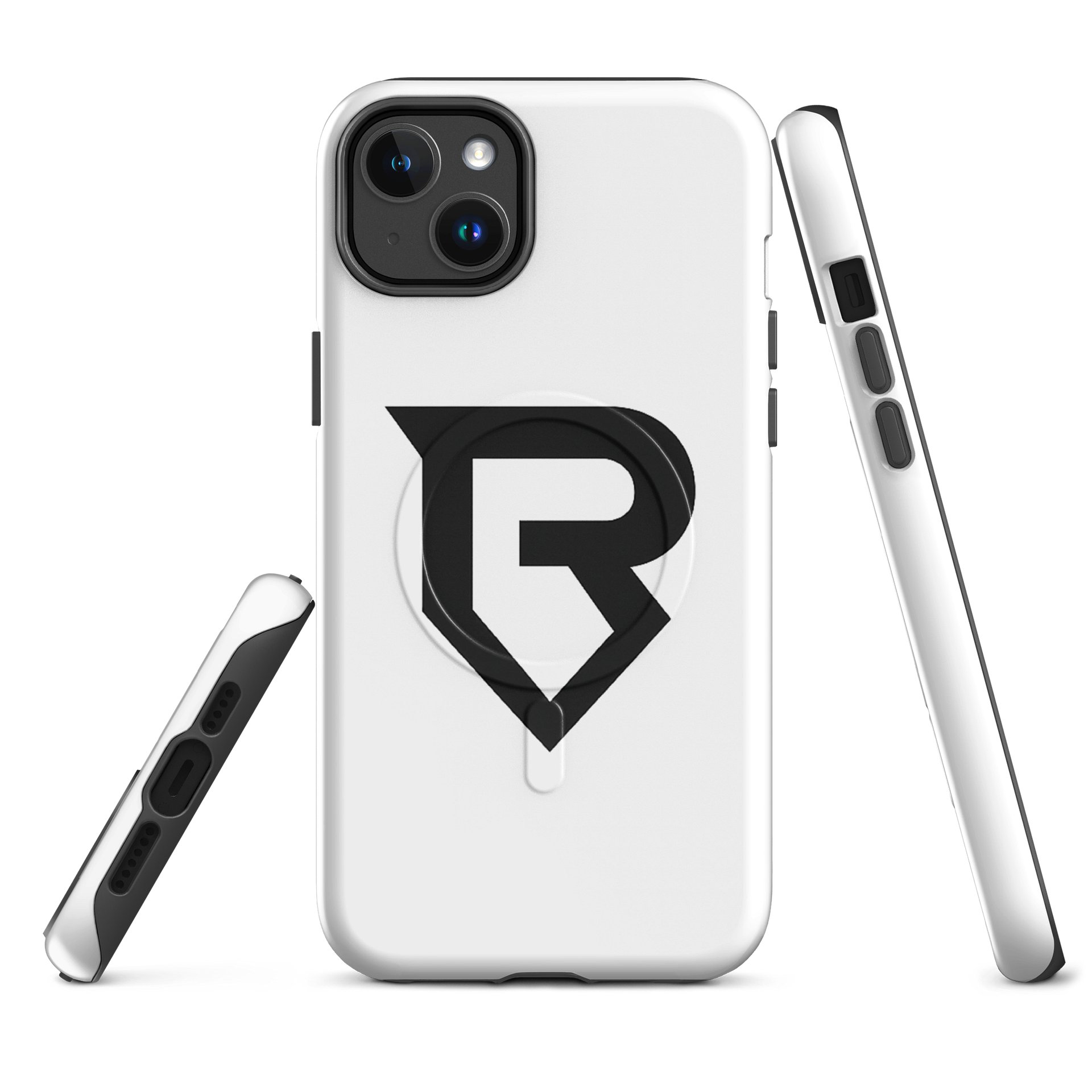 R White Tough iPhone case product image (3)