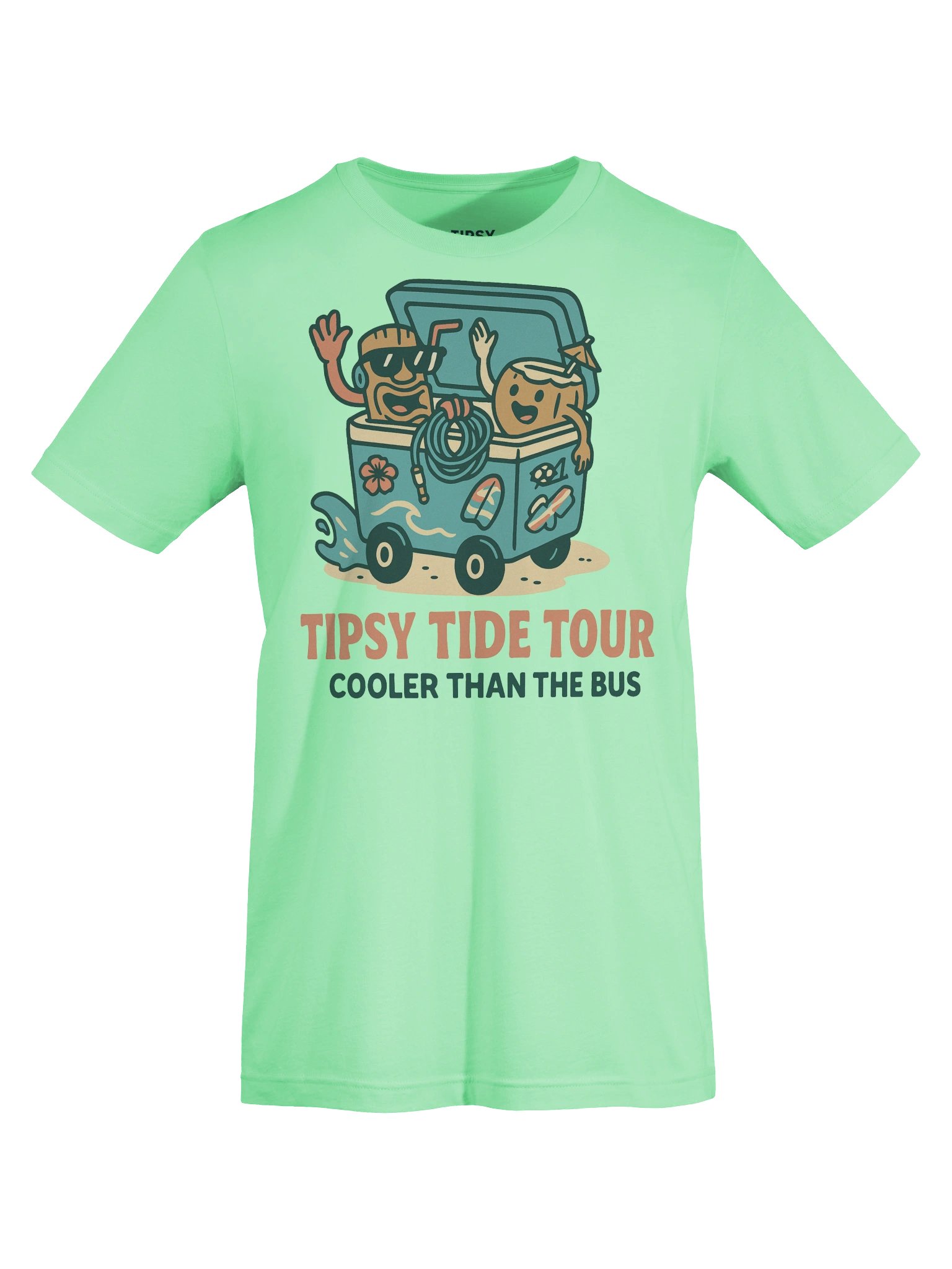 Tipsy Tide Tours Cooler T-Shirt product image (4)